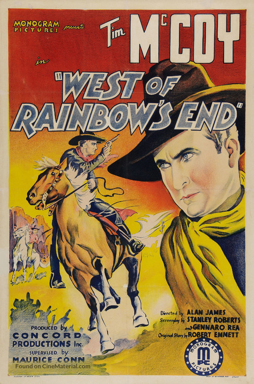 West of Rainbow&#039;s End - Movie Poster
