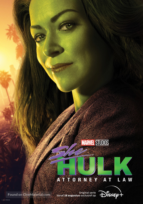 &quot;She-Hulk: Attorney at Law&quot; - Dutch Movie Poster
