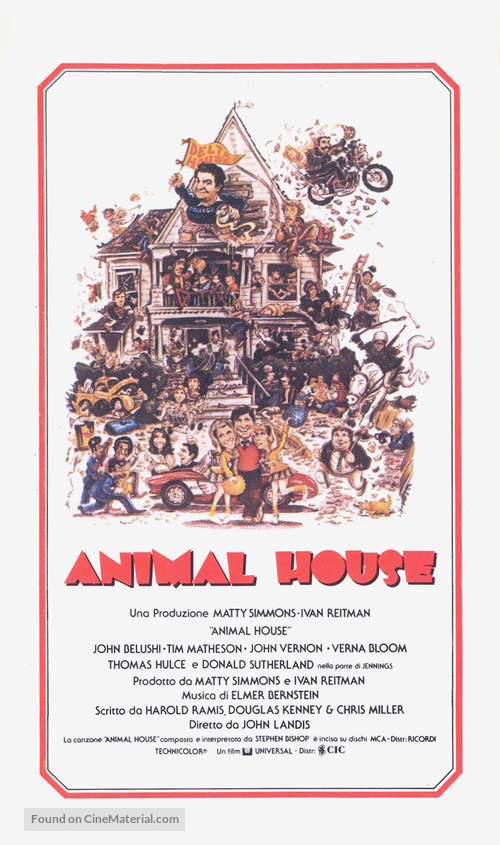 Animal House - Italian Movie Poster