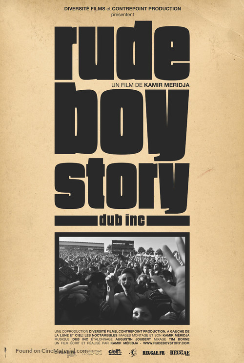 Rude Boy Story - French Movie Poster