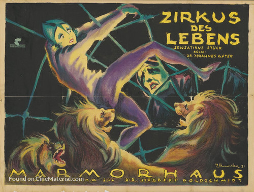 Zirkus des Lebens - German Movie Poster