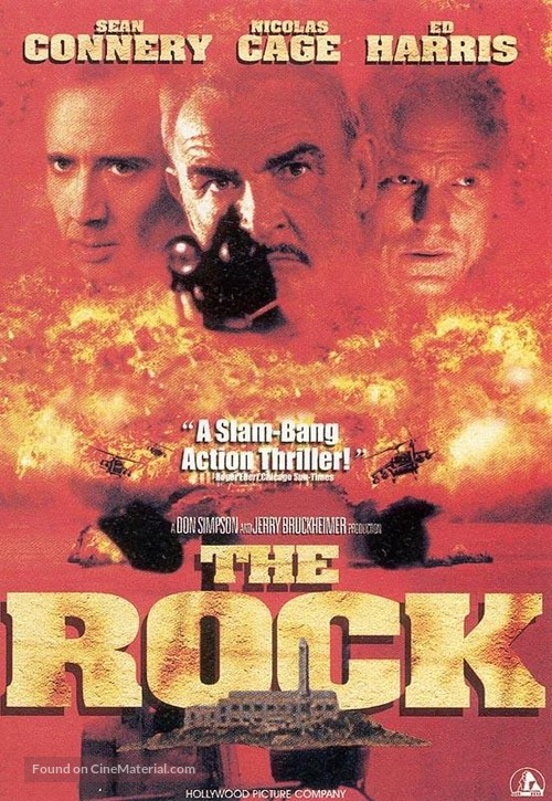 The Rock - DVD movie cover