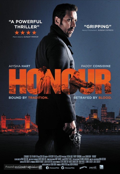 Honour - British Movie Poster