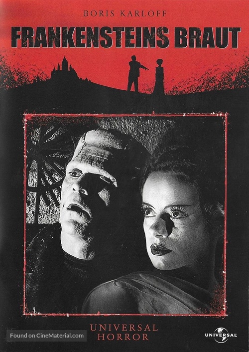 Bride of Frankenstein - German DVD movie cover