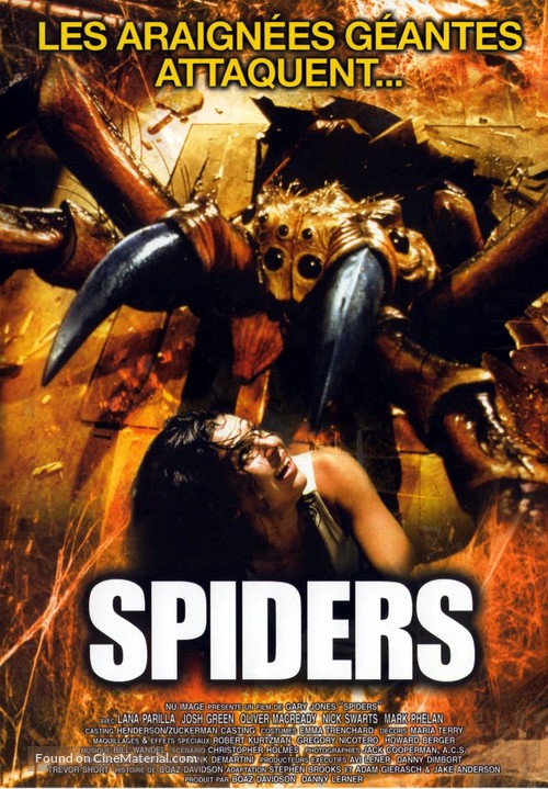 Spiders - French DVD movie cover