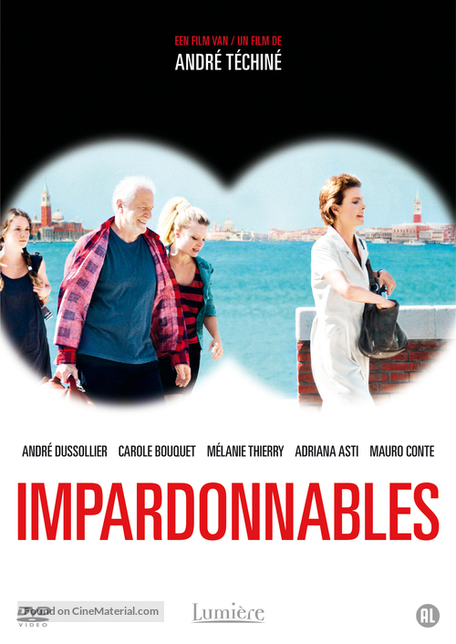 Impardonnables - Belgian DVD movie cover