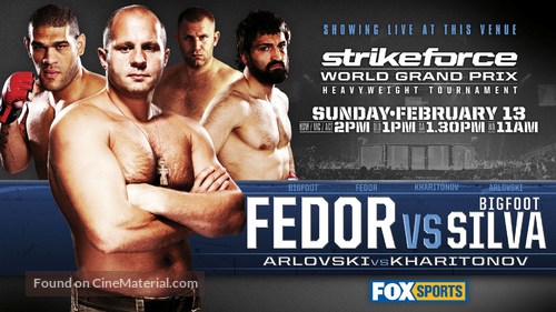 Strikeforce: Fedor vs. Silva - Movie Poster