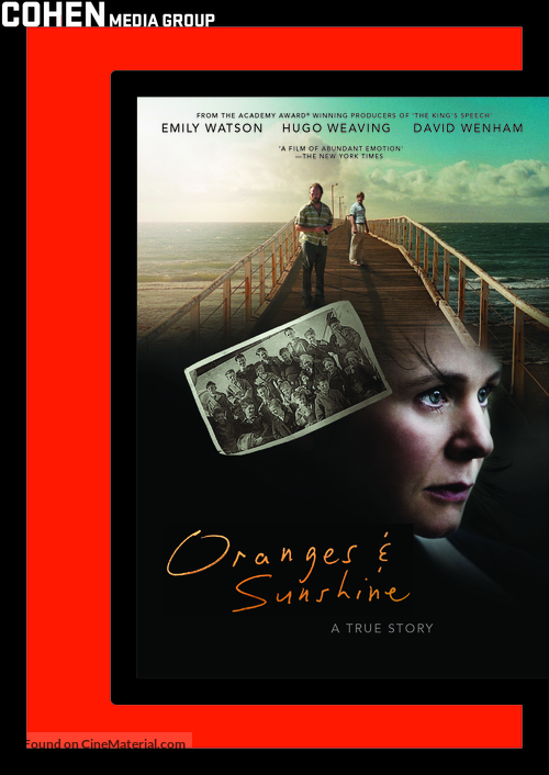 Oranges and Sunshine - DVD movie cover