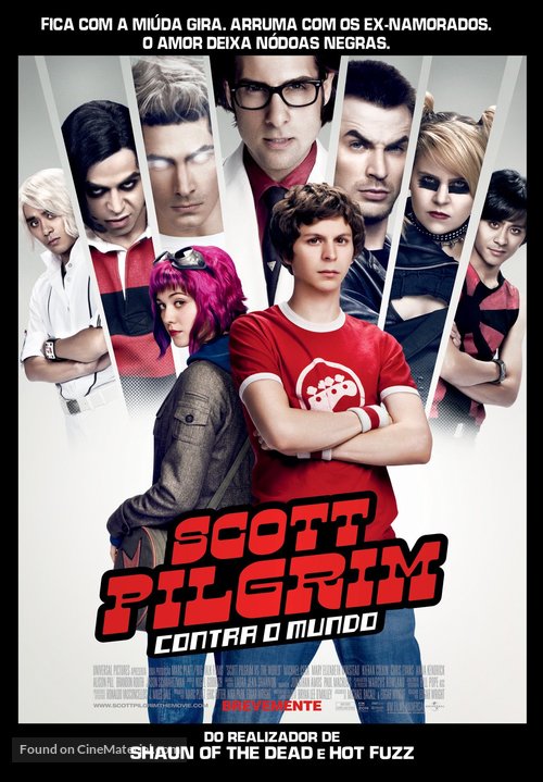 Scott Pilgrim vs. the World - Portuguese Movie Poster