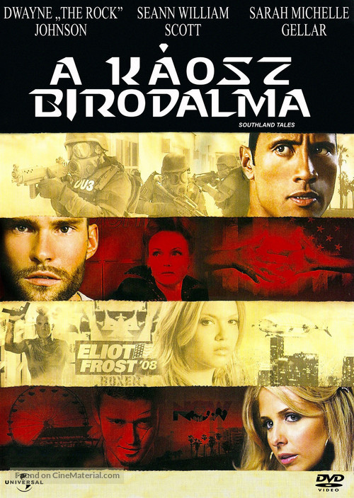 Southland Tales - Hungarian DVD movie cover