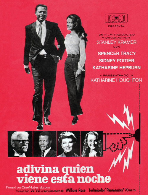 Guess Who&#039;s Coming to Dinner - Spanish Movie Poster