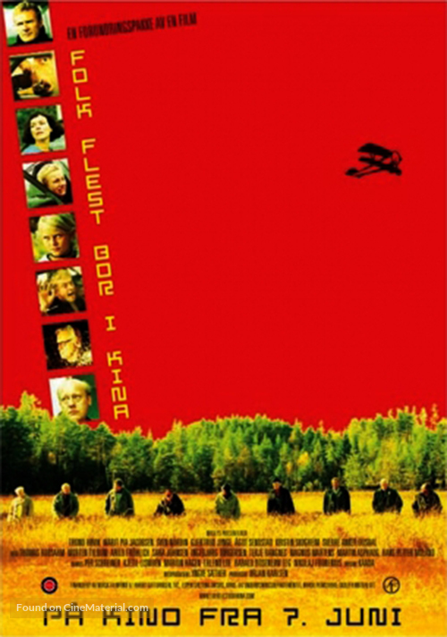 Folk flest bor i Kina - Norwegian Movie Poster