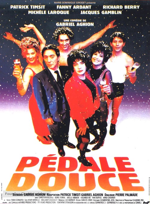 P&eacute;dale douce - French Movie Poster