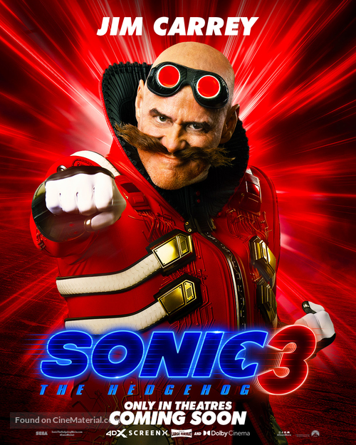 Sonic the Hedgehog 3 - Canadian Movie Poster