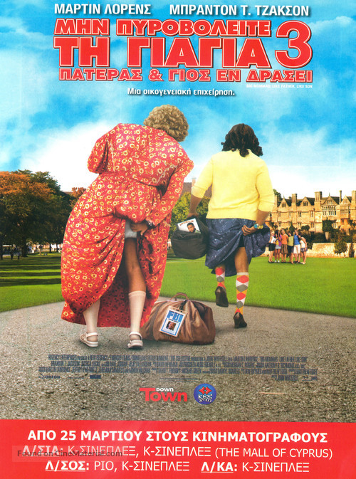 Big Mommas: Like Father, Like Son - Cypriot Movie Poster