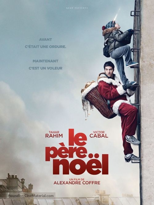 Le p&egrave;re No&euml;l - French Movie Poster