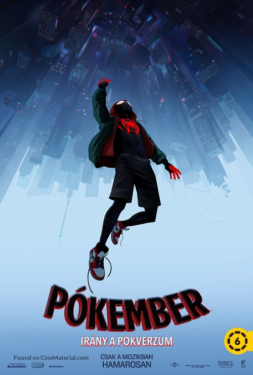 Spider-Man: Into the Spider-Verse - Hungarian Movie Poster