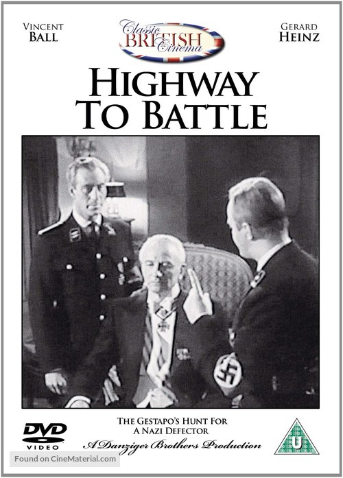 Highway to Battle - British DVD movie cover