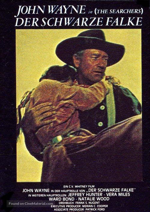 The Searchers - German Movie Poster