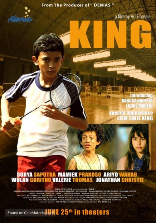 King - Indonesian Movie Poster