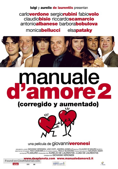 Manuale d&#039;amore 2 (Capitoli successivi) - Spanish poster