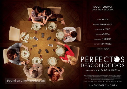 Perfectos desconocidos - Spanish Movie Poster