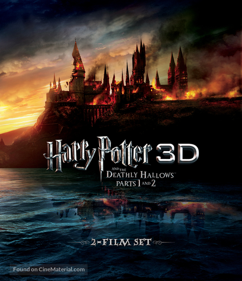 Harry Potter and the Deathly Hallows - Part 2 - Blu-Ray movie cover