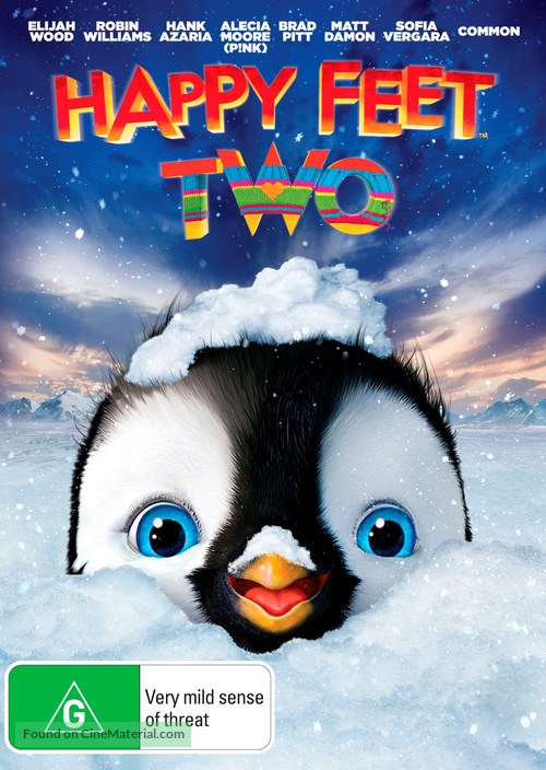 Happy Feet Two - Australian DVD movie cover
