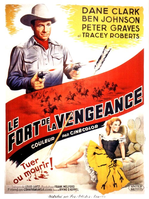 Fort Defiance - French Movie Poster