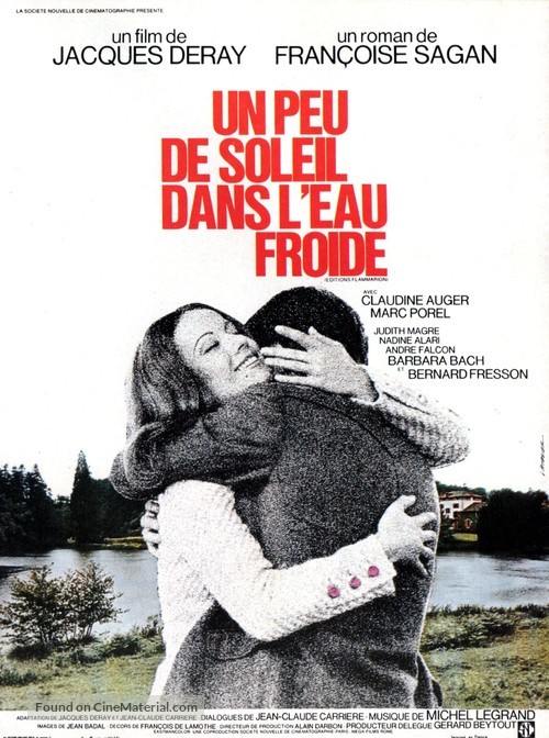 Un peu de soleil dans l&#039;eau froide - French Movie Poster