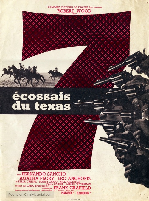 Sette pistole per i MacGregor - French poster