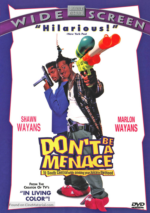 Don&#039;t Be a Menace to South Central While Drinking Your Juice in the Hood - DVD movie cover