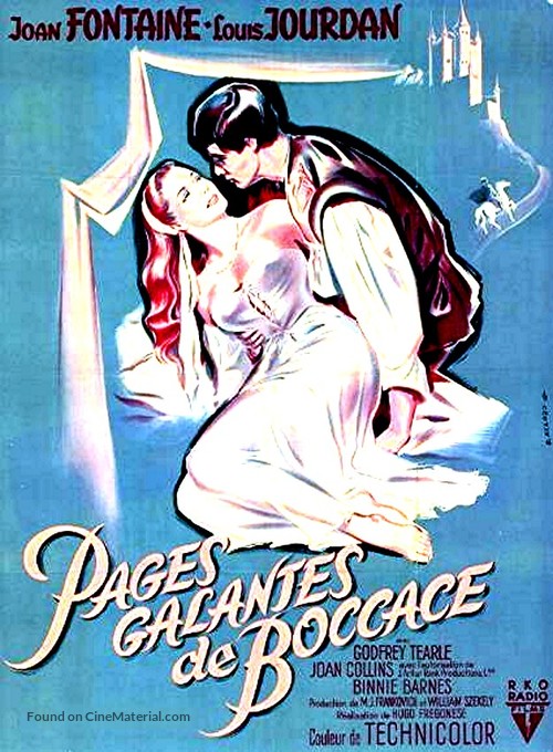 Decameron Nights - French Movie Poster