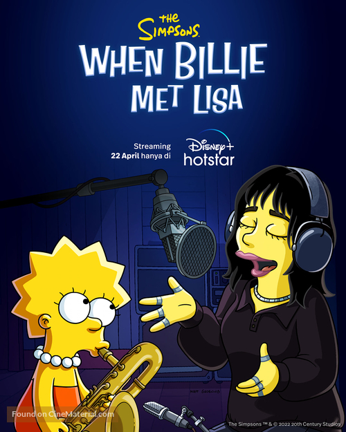 When Billie Met Lisa - Indonesian Movie Poster