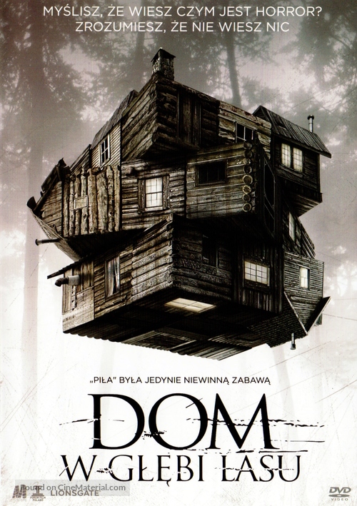 The Cabin in the Woods - Polish DVD movie cover