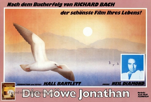 Jonathan Livingston Seagull - German Movie Poster