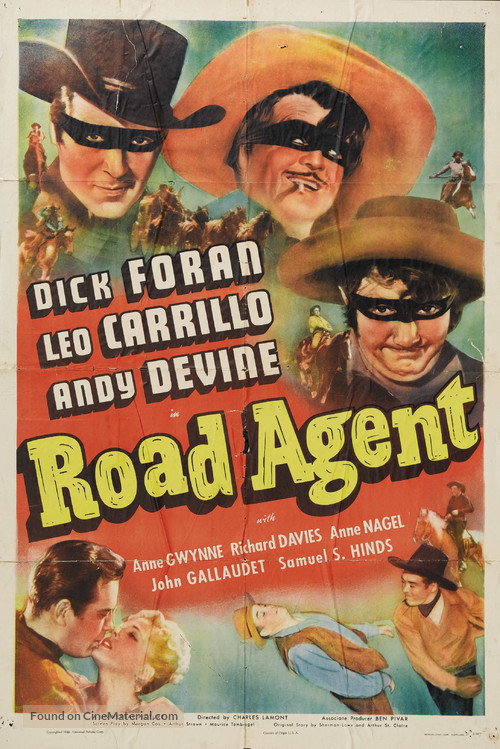 Road Agent - Movie Poster