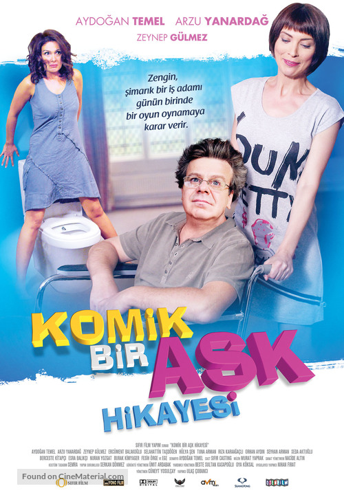 Komik bir ask hikayesi - Turkish Movie Poster