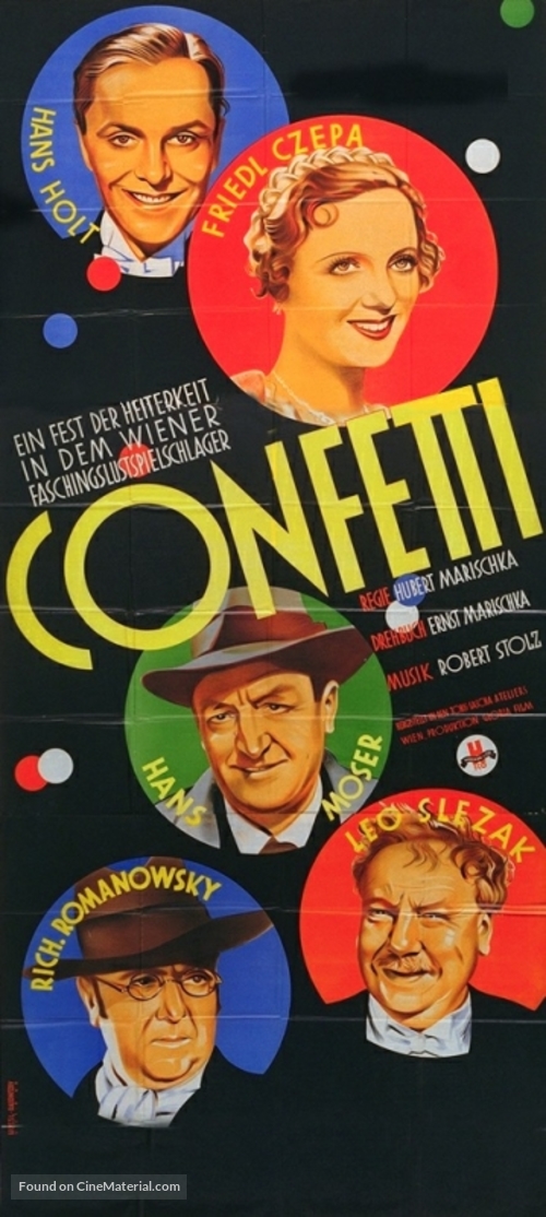 Konfetti - Austrian Movie Poster