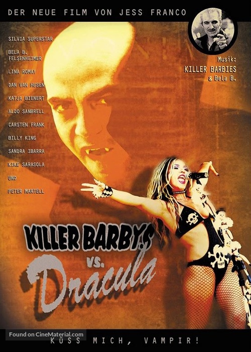 Killer Barbys vs. Dracula - German DVD movie cover