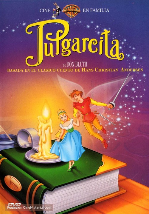 Thumbelina - Spanish DVD movie cover