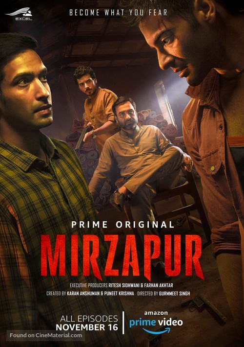 &quot;Mirzapur&quot; - Indian Movie Poster