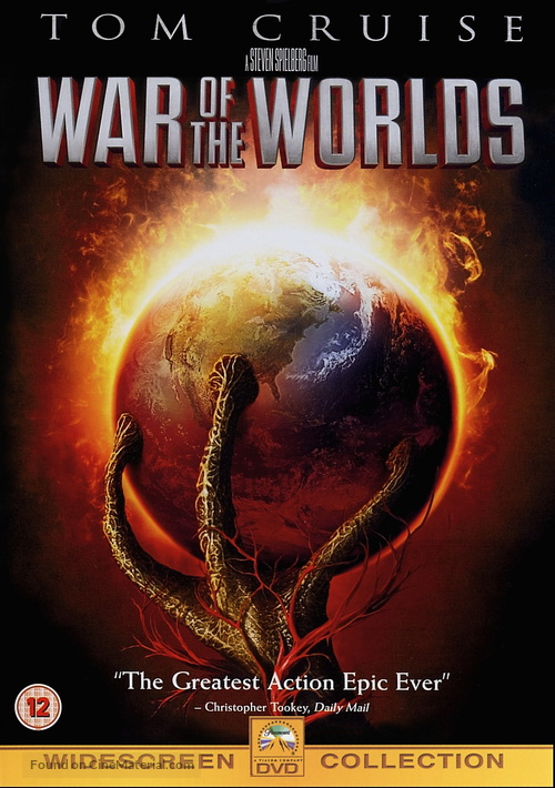 War of the Worlds - British Movie Cover