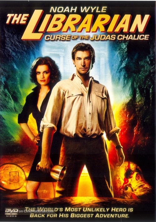 The Librarian: The Curse of the Judas Chalice - DVD movie cover