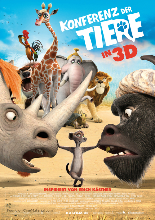 Konferenz der Tiere - German Movie Poster