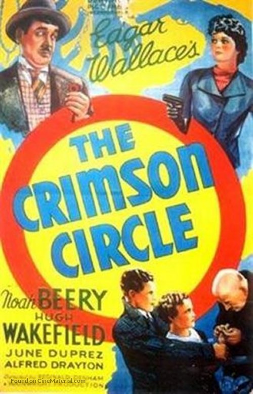 The Crimson Circle - British Movie Poster