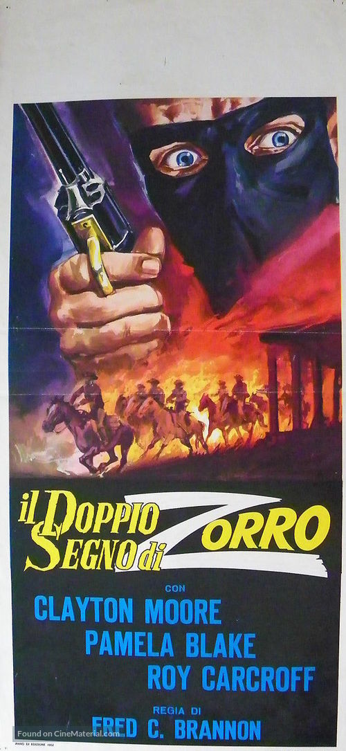 Ghost of Zorro - Italian Movie Poster