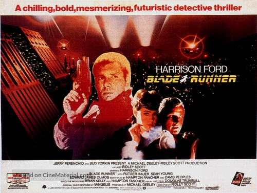 Blade Runner - British Movie Poster