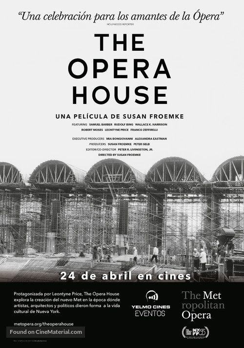 The Opera House - Spanish Movie Poster