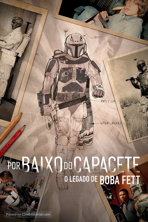 Under the Helmet: The Legacy of Boba Fett - Brazilian Movie Cover